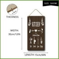 thumbnail image 2 of 6x12 IN The Kitchen is The Heart of The Home,Rustic Wall Art Kitchen Sign,Hangable Wooden for Home Decor,Farmhouse Vintage Coffee Cooking Sign, 2 of 6