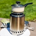thumbnail image 3 of Sunnydaze 3-Piece Stainless Steel Smokeless Fire Pit Accessory Kit - 7.25", 3 of 10