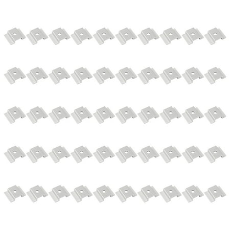 

SEFUONI 20/50x Solar Panel Mid Clamps Wide Photovoltaic Support Solar System Accessories