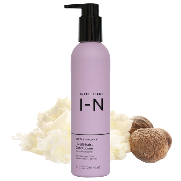 Fortifi-hair Acondicionador hidratante Acondicionador de reparación intensiva para cabello seco dañado rejuvenece reconstruye vegano 8 oz