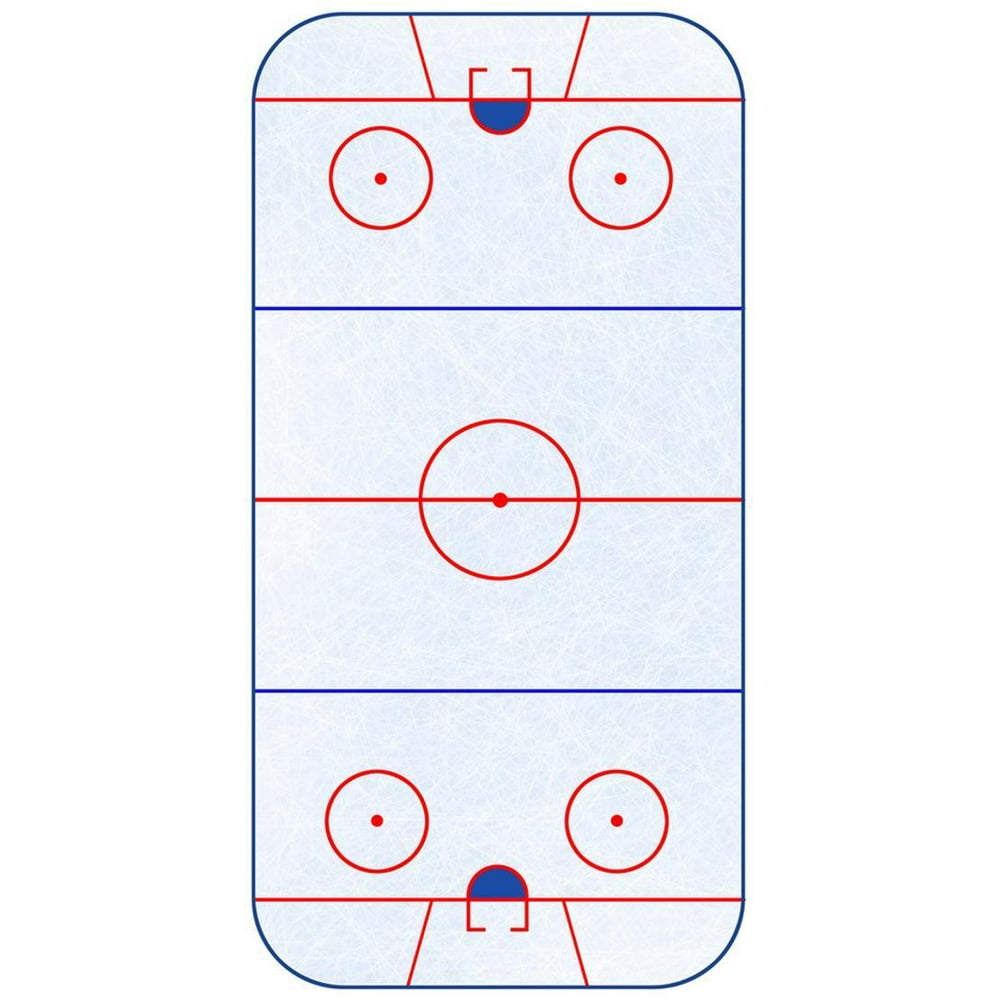 как сделать хоккейное поле