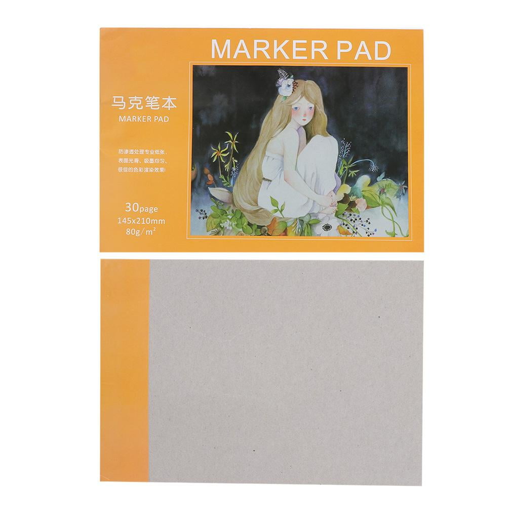 LAFGUR Art Drawing Marker Paper Pad Notebook Watercolor Book Sketchbook Painting Paper, Sketchbook Drawing Paper,Marker Pad