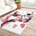 thumbnail image 4 of Cute Cow Area Rug 6X8 Living Room, Farm Animal Rugs for Bedroom,Rug Decorations, Cow Love Heart Carpets Fluffy Washable, Soft Ultra-Thin Non Shedding Non Slip Non Toxic Area Rug 17&-170, 4 of 7