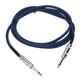 thumbnail image 3 of Cable de 1/4 de pulgada Cable de guitarra Reducción de ruido de bajo Blindaje trenzado Cable de instrumento de 6,35 mm para amplificador de guitarra eléctrica 1,8 m/5,9 pies, 3 of 8