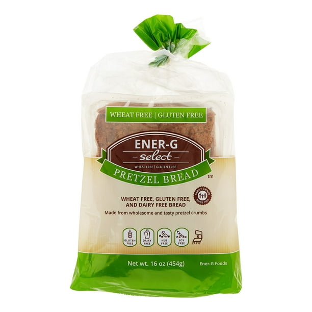 Energ Foods Gluten Free SeleCt Pretzel Bread, 16 Oz