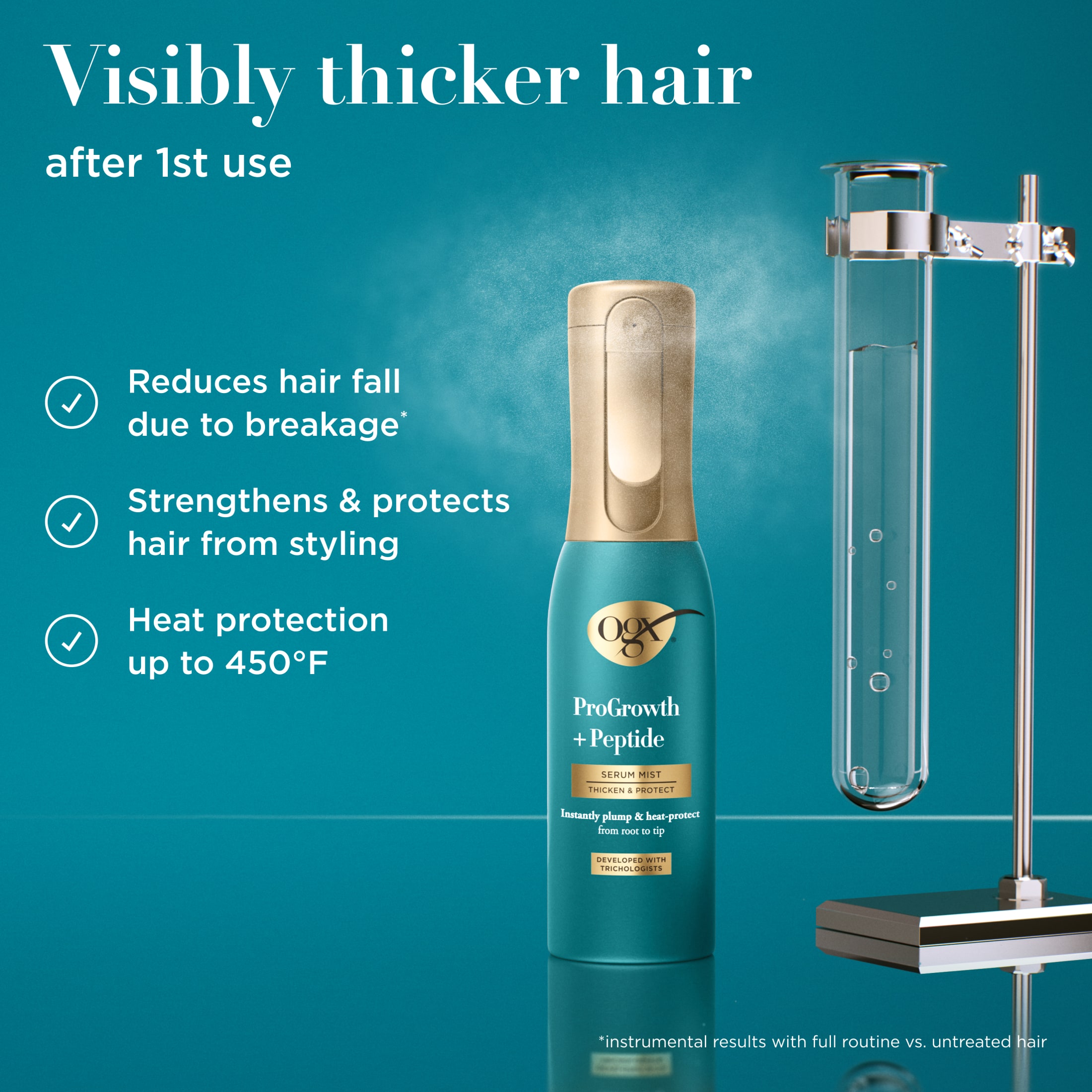OGX ProGrowth + Peptide Serum Mist photo 3