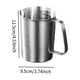 thumbnail image 5 of Jarra de acero inoxidable para la cocina, ideal para mezclar, preparar bebidas calientes. 500 ml, 5 of 7