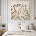 thumbnail image 4 of Pastoral Botanical Wall Art Painting on Canvas, Vintage Fall Wheat Rustic Botanical Canvas Art Home Prints Wall Art Framed Modern Artwork for Living Room Bedroom Wall Decor 20x20in, 4 of 9