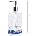 thumbnail image 3 of Locco Decor Acrylic Liquid 3D Floating Motion Bathroom Kitchen Vanity Accessory Soap Lotion Dispenser Ocean Theme Shell, 3 of 3