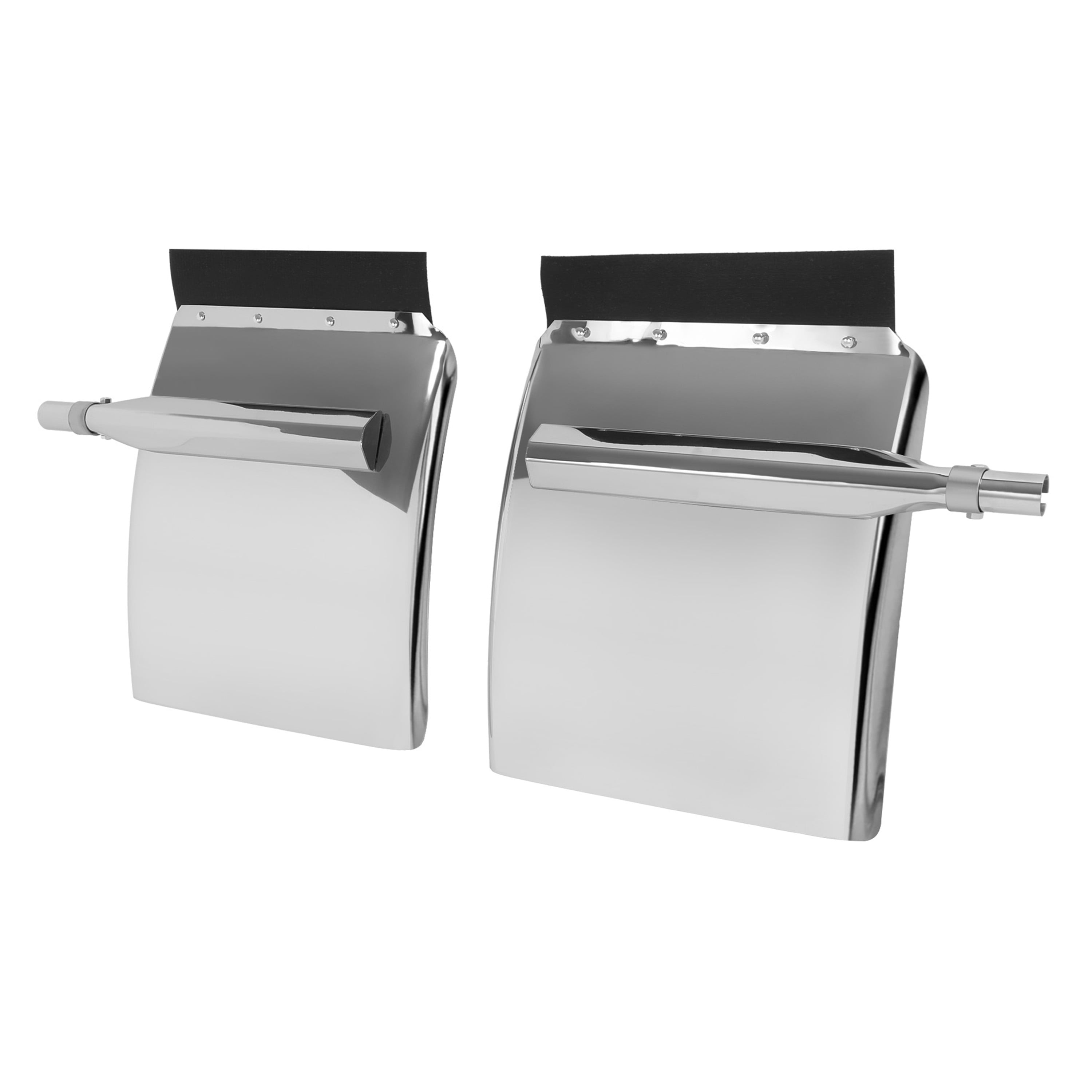HECASA 27"x24" Quarter Fender Universal Semi Truck Mounting Tube Included