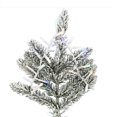 thumbnail image 2 of Vickerman Sapin de Noël Artificiel à LED Multicolore 66" en Blanc, 2 of 3