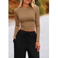 thumbnail image 3 of Conjunto para Mujer de Dos Piezas PRETTYGARDEN Manga Larga y Pantalón Crop XL, 3 of 8