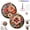 2PCS Flowers-1, variant on FLOPESN DIY 3D Colorful Flowers Pattern Hand Embroidery Kit ,Creative Design Beginner-Friendly Round Hoop Decorative Painting for craft lover