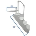 thumbnail image 3 of Champlain Drop-In Steps for Above Ground Pools, Gray, 3 of 4