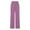 Purple, variant on Patlollav Womens Cropped Pants Summer Beach Pants Crop Wide Leg Pants Loose Yoga Trousers with Pockets