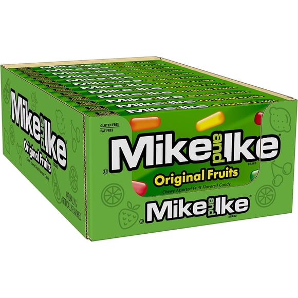 Mike and Ike Bonbons Moelleux, Original, 5 Onces (Lot de 12)