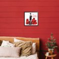 thumbnail image 4 of Stupell Industries Art Deco Trendy Merry Christmas Black Framed Giclee Art, 12 x 12, by Amanda Greenwood, 4 of 8