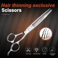 thumbnail image 5 of Professional Hair Cutting Scissors 6.3 Inch Thinning Shears with Ergonomic Handle for Salon and Home Use, 5 of 8