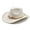 White, variant on Rdhnmea Cowboy Hat for Women and Men Felt Wide Brim Classic Outdoor Fedora Hats Western Cowboy Cowgirl Hats with Belt Buckle