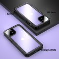 thumbnail image 5 of Dteck Case For iPhone 13 Mini,Waterproof Built-in Screen Protector Rugged Heavy Duty Full Body Shockproof Protection Phone Case for iPhone 13 mini 5.4 inch 2021,Black/Clear, 5 of 10