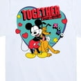 thumbnail image 3 of Disney - Together Fur Ever Mickey Pluto - Youth Short Sleeve Graphic T-Shirt, 3 of 5