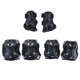 thumbnail image 2 of Juego de Rodilleras Y Coderas de Seguridad para para Ciclismo, Patín, Protector de Bicicleta, 6-10 años - Negro, 13x7.5cm Sunnimix Juego de almohadillas protectoras para niños, 2 of 8