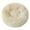 Beige, variant on 24 Inch Round Pet Bed for Cats and Small Dogs, Fluffy Donut Dog Bed with Machine Washable Cover, Calming Cozy Anti-Slip Pet Mat