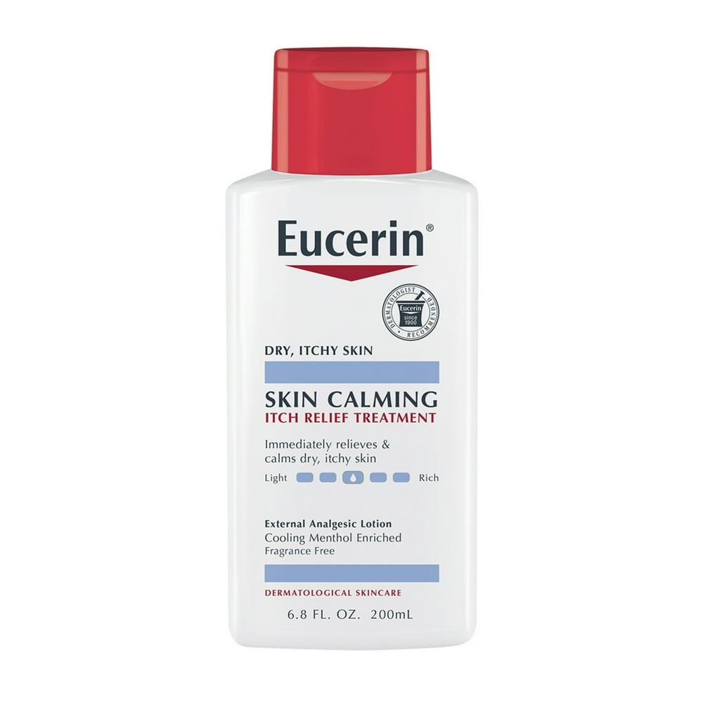 Eucerin Skin Calming Itch Relief Treatment Lotion 6.8 fl. oz. Walmart