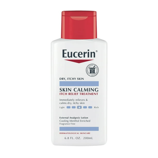 Eucerin Skin Calming Itch Relief Treatment Lotion 6.8 fl. oz. Walmart
