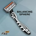 thumbnail image 3 of Bic Flex 5 Titanium Men's Shaving Razor, 5 Blade, Disposable Razors, 1 Pack, 3 of 8