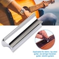 thumbnail image 5 of Alnicov Barra De Tono Deslizante De Guitarra De Acero Inoxidable Para Guitarra Dobro Lap Steel, Guitarra Hawaiana, Accesorios Para Guitarra Eléctrica, Cromado, 5 of 5