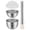 A, variant on Stainless Steel Garlic Press Crusher Heavy Duty Manual Garlic Mincer Ergonomic Kitchen Tool for Home Cooking Meal Prep Restaurant BBQ Camping Multi Function Food Chopper Gadget, A