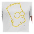 thumbnail image 3 of Playera Simpsons Talla CH Manga Corta Con Estampado de Bart Blanco, 3 of 3