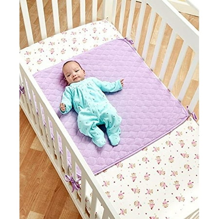 Oversized Waterproof Crib Sheet Saver Purple Walmart Com