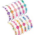 thumbnail image 1 of Pulsera KELENO, 12 unidades, con forma de flor ajustables para niños, 1 of 8