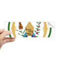 thumbnail image 1 of Rwanda Africa National Emblem Rectangle Bumper Sticker Notebook Window Decal, 1 of 1
