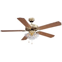 - 52In Pb Dual-Mount 3Cl Ceiling Fan