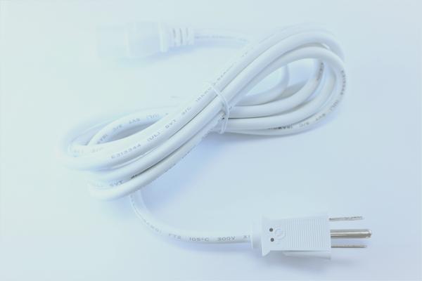 OMNIHIL (8FT) AC Power Cord for BenQ GW2760HS 27-inch FHD 1920x1080 HDMI VGA LED Monitor - White - image 2 of 5