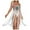 White, variant on yillto Crochet Dress for Womens Beach Vacation Swimsuit Bikini Cover Ups Spaghetti Strap Fringe Outfits
