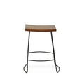 thumbnail image 7 of Carolina Classics Aryan 24" Saddle Seat Counter Stool (Set of 2), 7 of 7
