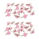 thumbnail image 1 of Mini Amor En Forma de Corazón Clips de Madera Mensaje Soporte de Foto ÁLbum Tarjeta Clavijas de Papel Decoración Fotografía - Rosa 40 Piezas, 1 of 5