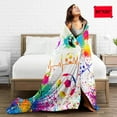thumbnail image 6 of Super Soft Soccer Blanket Lightweight Cozy 3D Printed Flannel Baseball Basketball Throw Blankets for Sport Fans Kids Adults Gifts 80"x60", 6 of 6