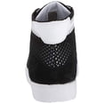 thumbnail image 4 of Propet Women's Nova High Top Slip Resistant Work Shoes Black/White - WCS072SBW, 4 of 5