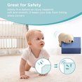 thumbnail image 5 of Paquete de 4 protectores de esquinas para bebés con bonitos animales, protectores de bordes afilados, suaves a prueba de bebés, mesa, escritorio, muebles de seguridad para niños, parachoques, 5 of 5