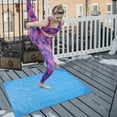 thumbnail image 7 of LULULION Blue Foldable Picnic Mat Waterproof Lawn Blanket for Camping Hiking and Outdoor Parties, 7 of 7