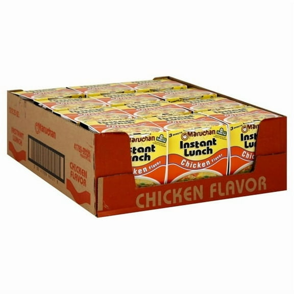 Maruchan Instant Lunch, Chicken Flavor, 12 Pack