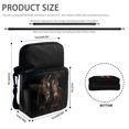 thumbnail image 6 of CHAQLIN Crossbody Bag for Travel, Double Layer Lightweight Crossbody Bags for Men Horse Pattern Design Coin Bags, 6 of 8