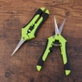 thumbnail image 4 of BAMAIA Set of 2 Professional Stainless Steel Manual Gardening Scissors (Green), 4 of 5
