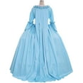 thumbnail image 5 of Women's Queen Marie Antoinette Rococo Ball Gown Gothic Victorian Dress, 5 of 8