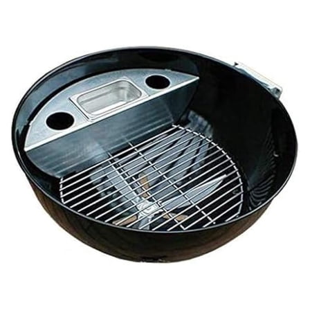 22 - Smoker Kit for 22 Inch Weber-Style Charcoal Kettle Grills